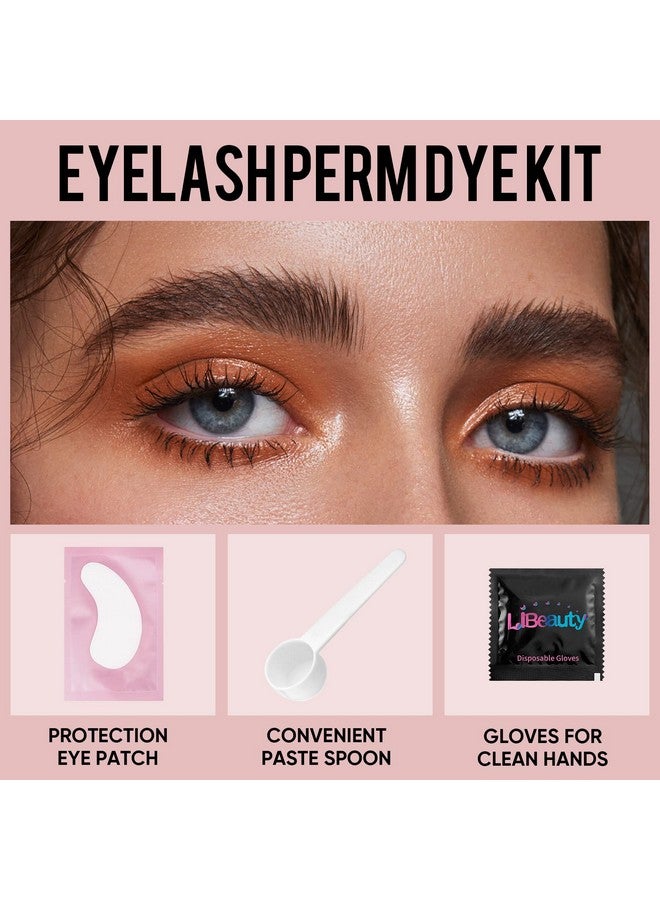Libeauty Eyelash Color Kit Black Lash Color Volumizing Eyebrow Hair Color Kit Diy Use At Salon Or Home Natural Eyelash Treatment - Image 5