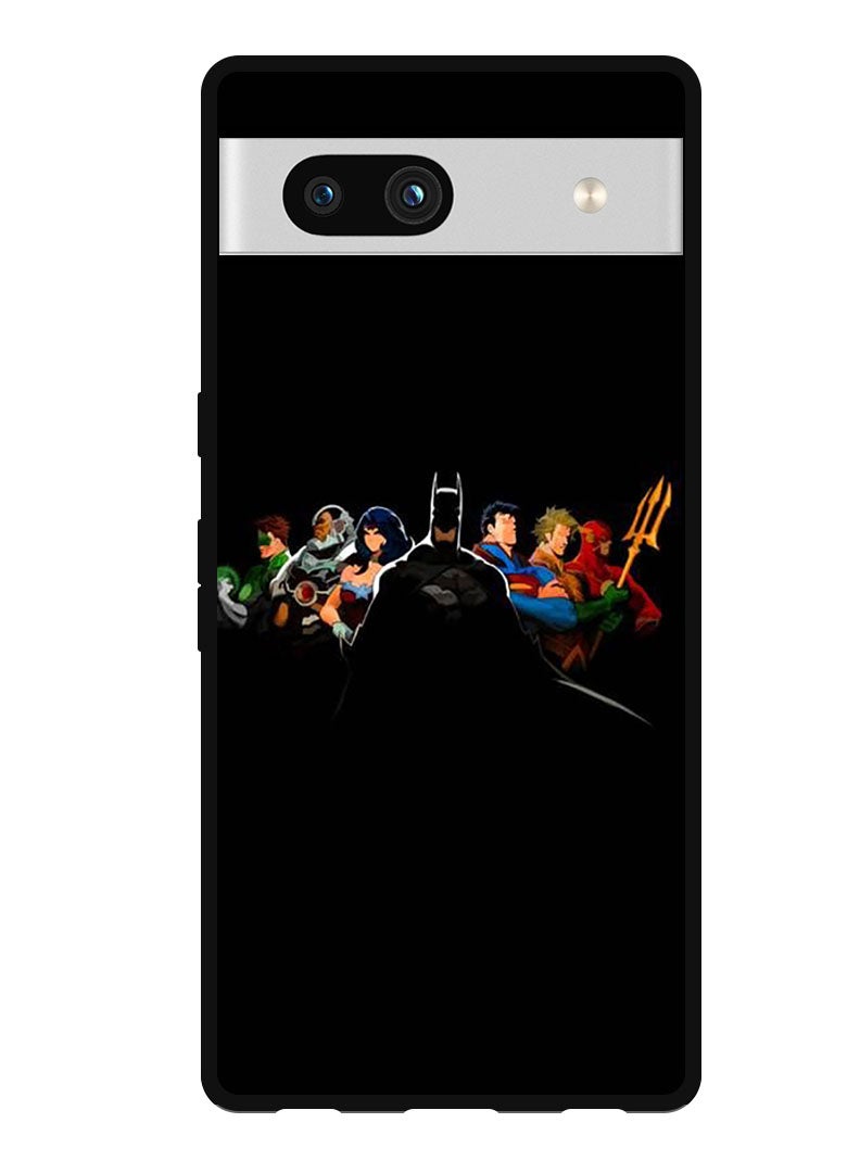 Theodor Protective Case Anti Scratch Shock Proof Bumper Cover For Google Pixel 7a Super heros - Image 1