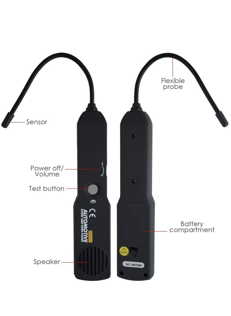 Excefore Automotive Circuit Tester, Car Repair Cable Circuit Wire Tracker Tracers Analyzer Short Open Finder Tester Checker Device Detector Probe DC 6-42V Car Diagnostic Tool  - Image 3
