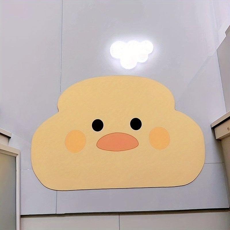 Cartoon Duck Non-Slip Mat 15.75x23.62in Soft Diatomaceous Earth for Bathroom Kitchen - Image 5