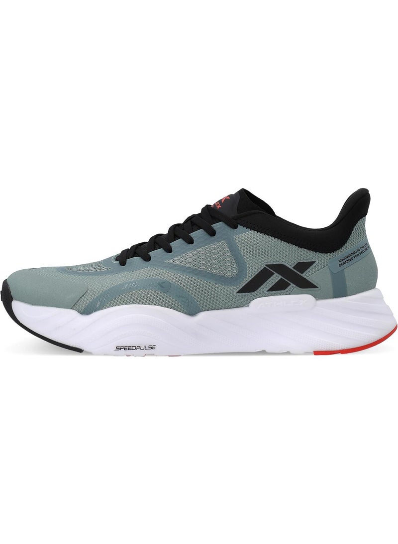 Athlex Men’s Running Shoes for Training - Versa M Green/Grey, Lightweight Sneakers with Breathable Mesh & Cushioned Sole - Image 3