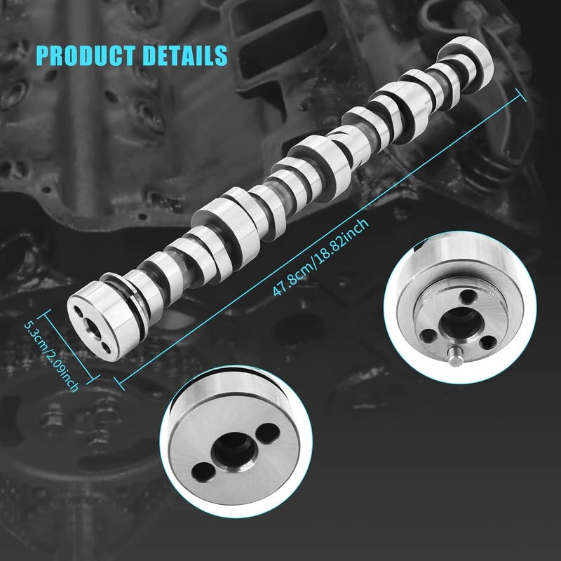 Tektall E-1840-P .585"/.585" Engine Camshaft Sloppy Stage 2, Hydraulic Roller Lift Cam Compatible with 1997-2007 G.M LS V8 LSx Silverado Che-vy L92 L99 5.3L 5.7L 6.0L 6.2L - Image 2