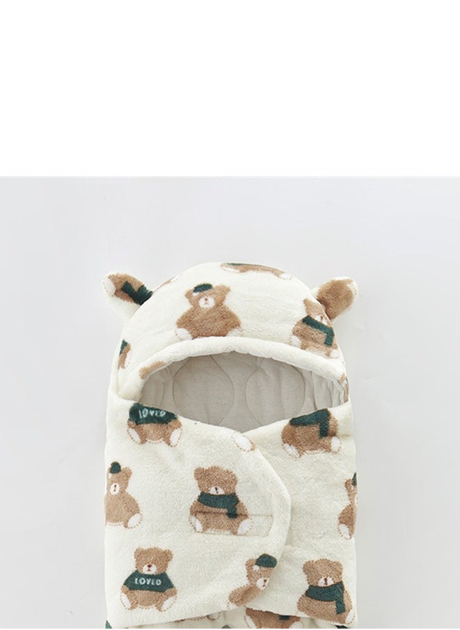 Loquat Squality Baby Sleeping Bag Thickened Split Leg Anti Kick  - Image 3