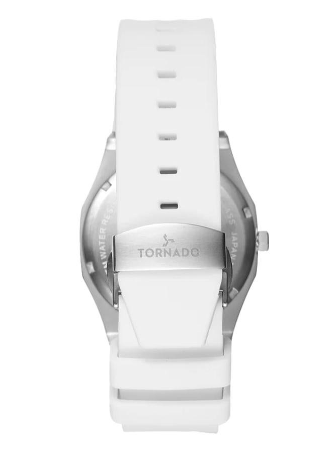 TORNADO Men's Silicone Analog Watch T22002-SSWL - 40 mm - Image 3