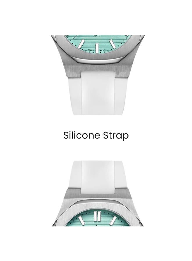 TORNADO Men's Silicone Analog Watch T22002-SSWL - 40 mm - Image 5