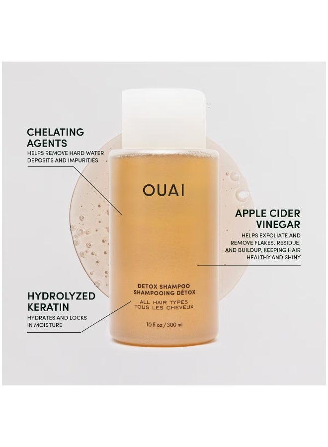 OUAI Detox Shampoo Jumbo Size with Pump 474ml - Image 3