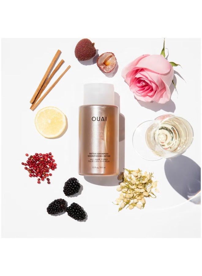 OUAI Detox Shampoo Jumbo Size with Pump 474ml - Image 2