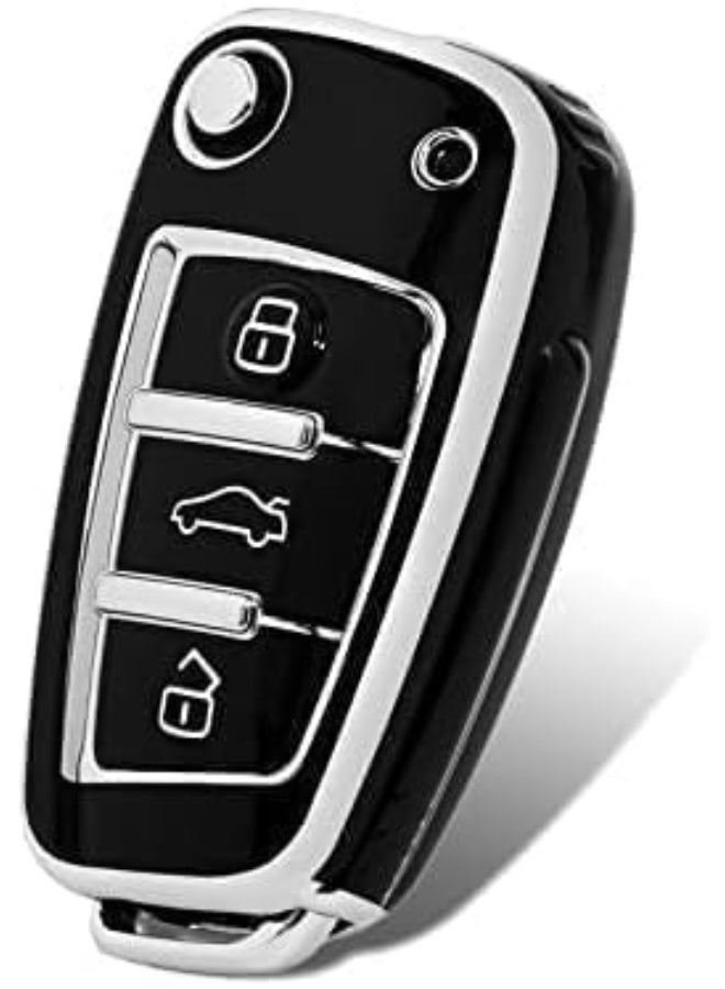 UShop U-Shop Smart Car Key Cover, provides complete protection, curved TPU accessory - Image 1