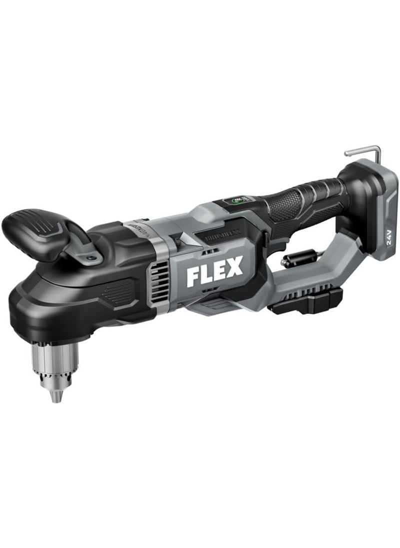 FLEX FLEX 24V Brushless Cordless 12Inch 1680 InLbs Torque Compact Right Angle Drill Driver Tool Only Battery and Charger Not Included  FX1671Z  - Image 1