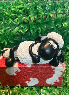 co arma Set of 2 Eid sheep figures, black and white  - Image 3