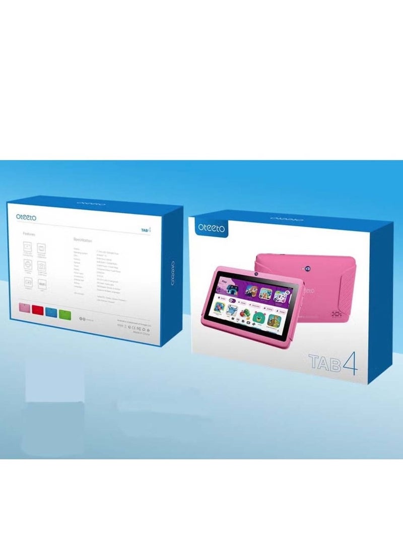 Tab 4 Kids Tablet with 7-inch IPS Screen, 4GB RAM, 128GB ROM