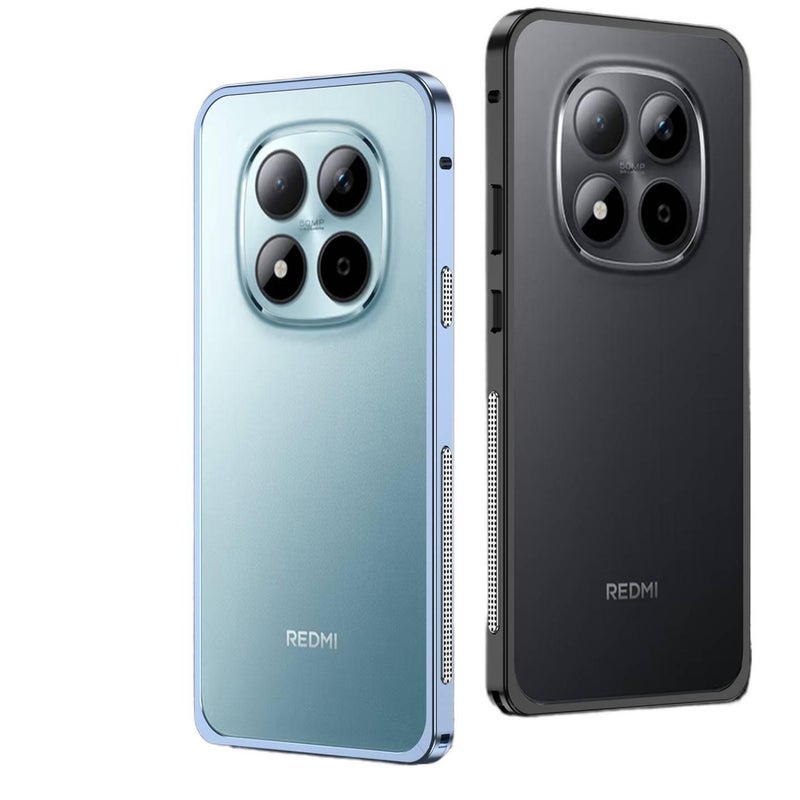 غطاء هاتف، أسود، لـ Redmi Note 15 باللون الأسود باللون الأحمر - Image 5