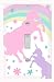 Create-A-Mural Girls Room Decor Light Switch Cover Plate Kids Room Decorative Wall Accent for Baby Nursery Teen Toddler Bedroom Bathroom Playroom Pastel Unicorn - Image 2