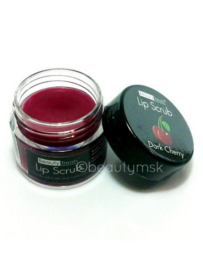 Beauty Treats - Eats Lip Scrub With Almond Creme Wild Apple Vanilla Bean Dark Cherry All 4 Full Set - Image 1