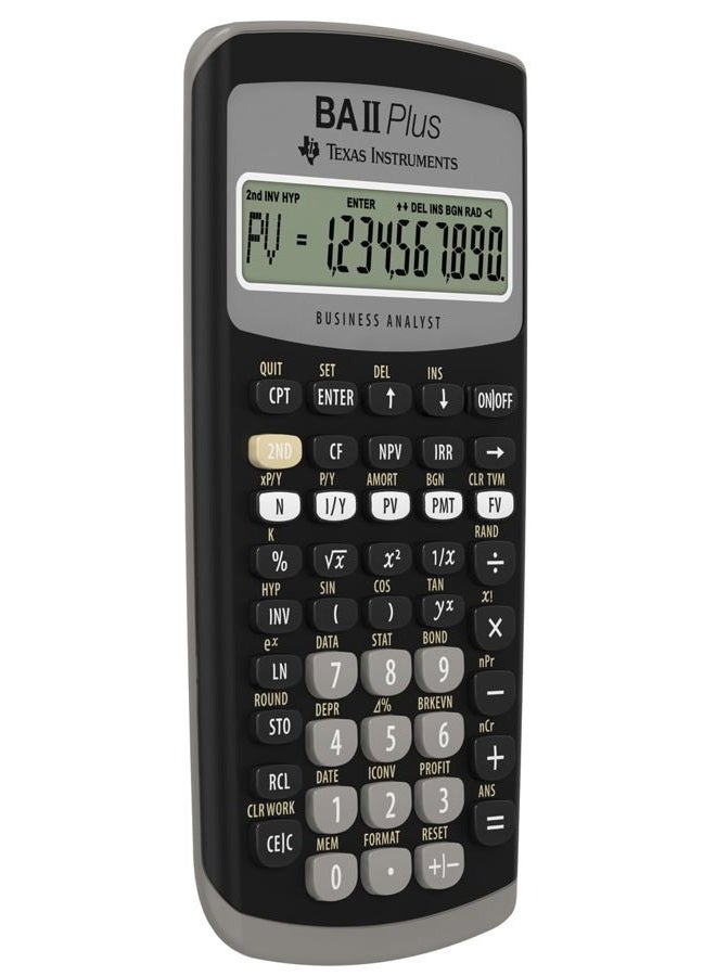 TEXAS INSTRUMENTS BA II Plus Professional Advanced Financial Calculator - Image 3