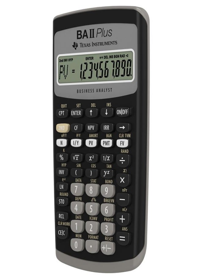 TEXAS INSTRUMENTS BA II Plus Professional Advanced Financial Calculator - Image 2