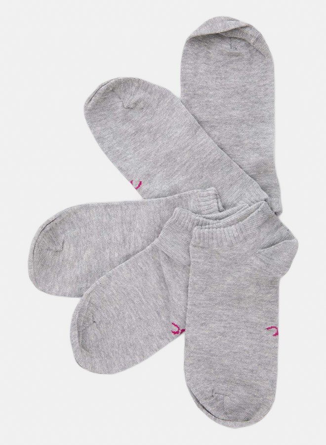 Carina Plain Ankle Socks - 5 Pairs - Image 1