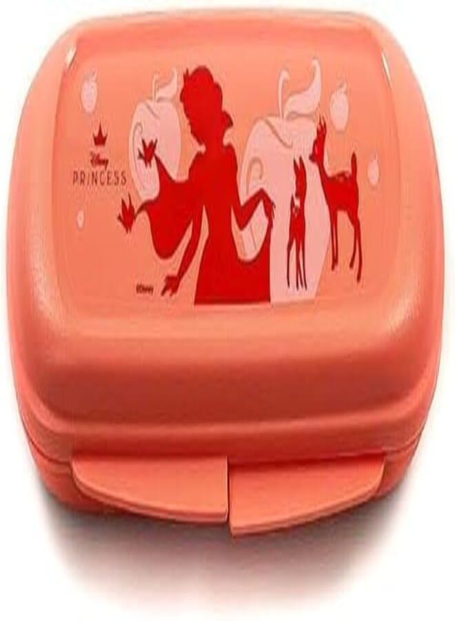 Tupperware Princess Box Salmon Snow White Storage Box 38126
