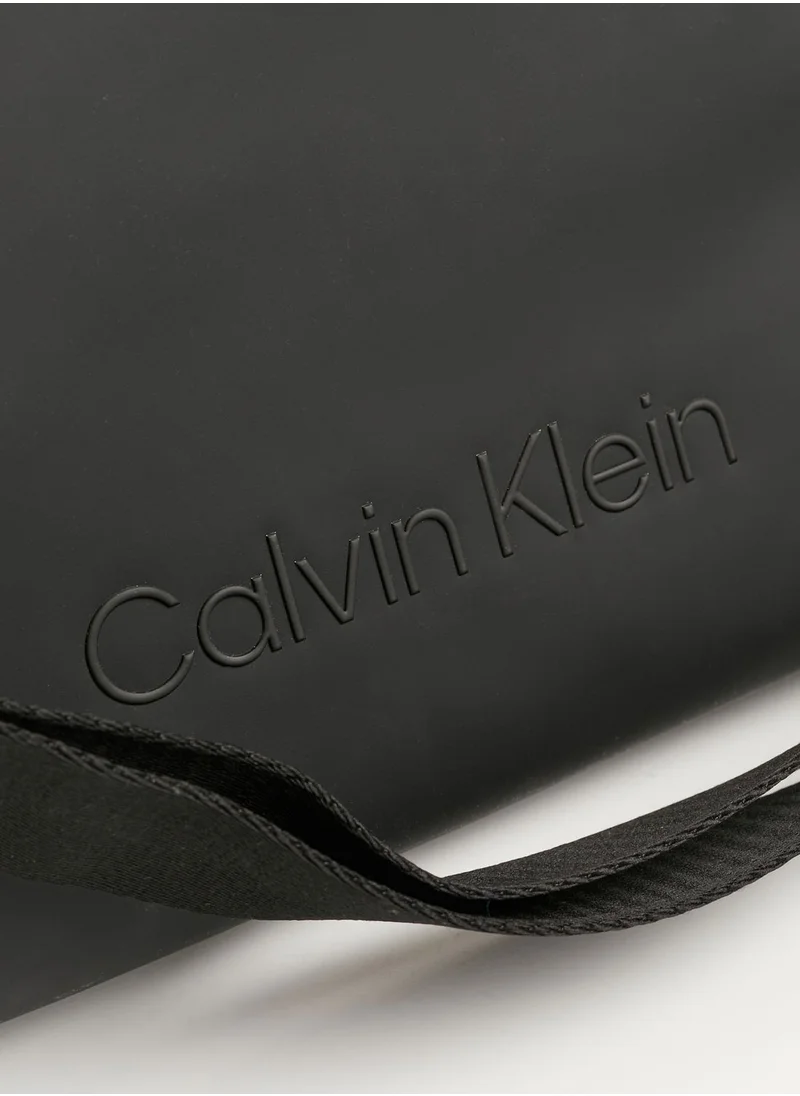 CALVIN KLEIN Rubberized Convertible Laptop Sleeve Rucsac