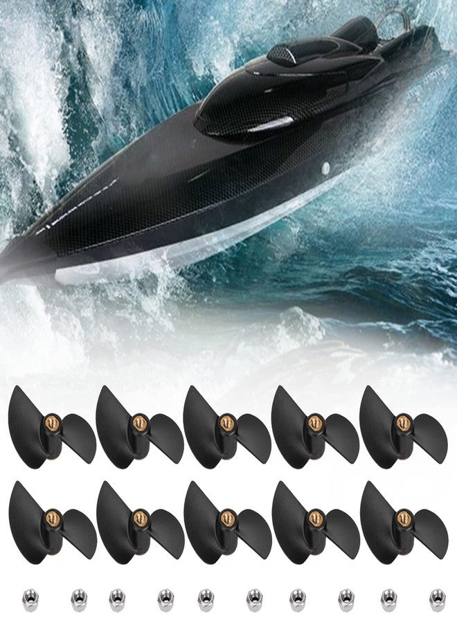 Plplaaoo 10PCS Brushless RC Boat Tail Propellers - Spare Part Kit for FT009 Remote Control Boat Underwater Propeller Compatible with Remote Boats Models - Image 3