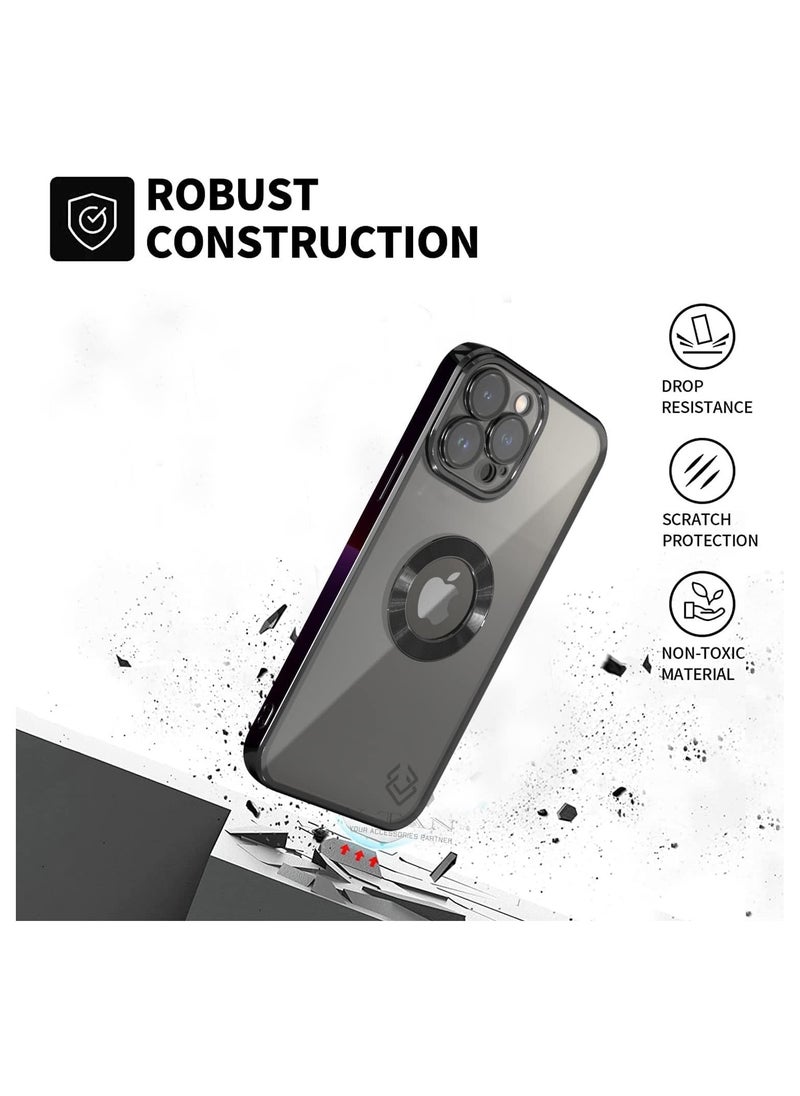 Generic - Magnetic Clear for iPhone 15 Pro Case with MagSafe Integrated Camera Protection Glass Silicone Cover Slim Thin Non Yellowing Anti Fingerprint Scratch Wireless Charging - Image 1