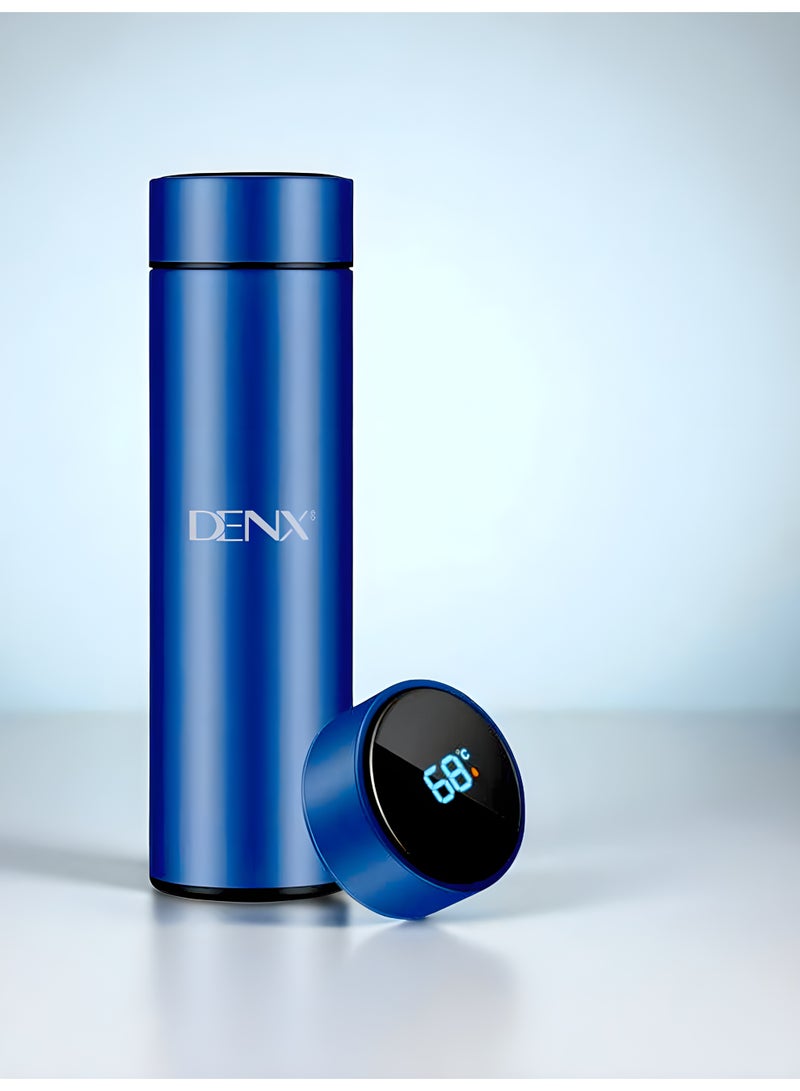 دينكس كوب مكنسة ذكي LED - 500 مل، شاشة عرض لدرجة الحرارة تعمل باللمس، الاحتفاظ بالحرارة/البرودة لمدة 24 ساعة، فلتر الشاي، عزل 4 طبقات، DX1703 - Image 5