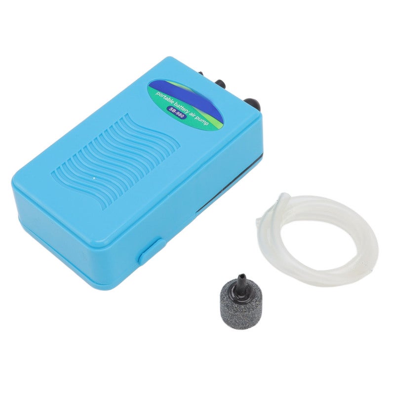 SOBO Aquarium Oxygen Pump Battery Powered High Air Flow ABS Material - Superior Performance Fish Tank Air Pump - Clip Design for Indoor Outdoor Use - Image 5