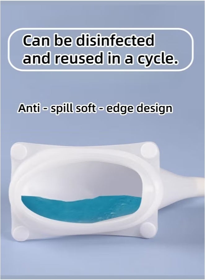 Reusable Silicone Urine Collector with Portable Wearable Urine Drainage Bag System, Wearable Washable Urine Collector for elderly over 60 years old - Image 5