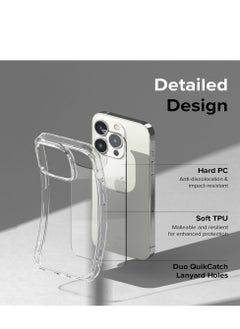 Protect iPhone 14 Pro Clear case Premium Quality TPU with Bumper Design LIP14P  - Image 4
