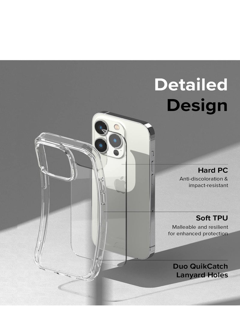 Protect iPhone 14 Pro Clear case Premium Quality TPU with Bumper Design LIP14P  - Image 4