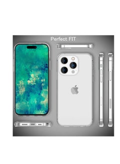 Protect iPhone 14 Pro Clear case Premium Quality TPU with Bumper Design LIP14P  - Image 3