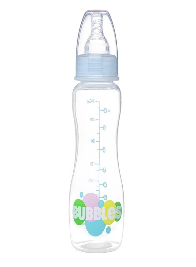 Bubbles Anti-Colic Slim/Regular Neck Essential Baby Feeding Bottle, 250ml (Pack of 2), New Born/Infants/Toddler Upto 3 Years, with an Extra Nipple - Image 3