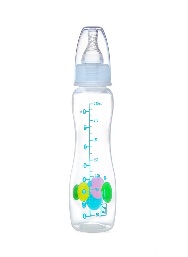 Bubbles Anti-Colic Slim/Regular Neck Essential Baby Feeding Bottle, 250ml (Pack of 2), New Born/Infants/Toddler Upto 3 Years, with an Extra Nipple - Image 4