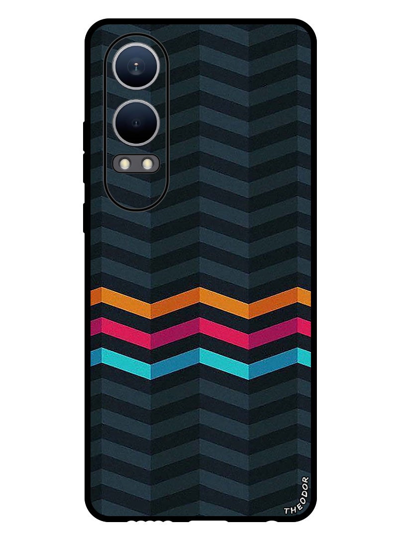 Theodor Protective Case Anti Scratch Shock Proof Bumper Cover For Oppo K12x (China) Lines - Image 1