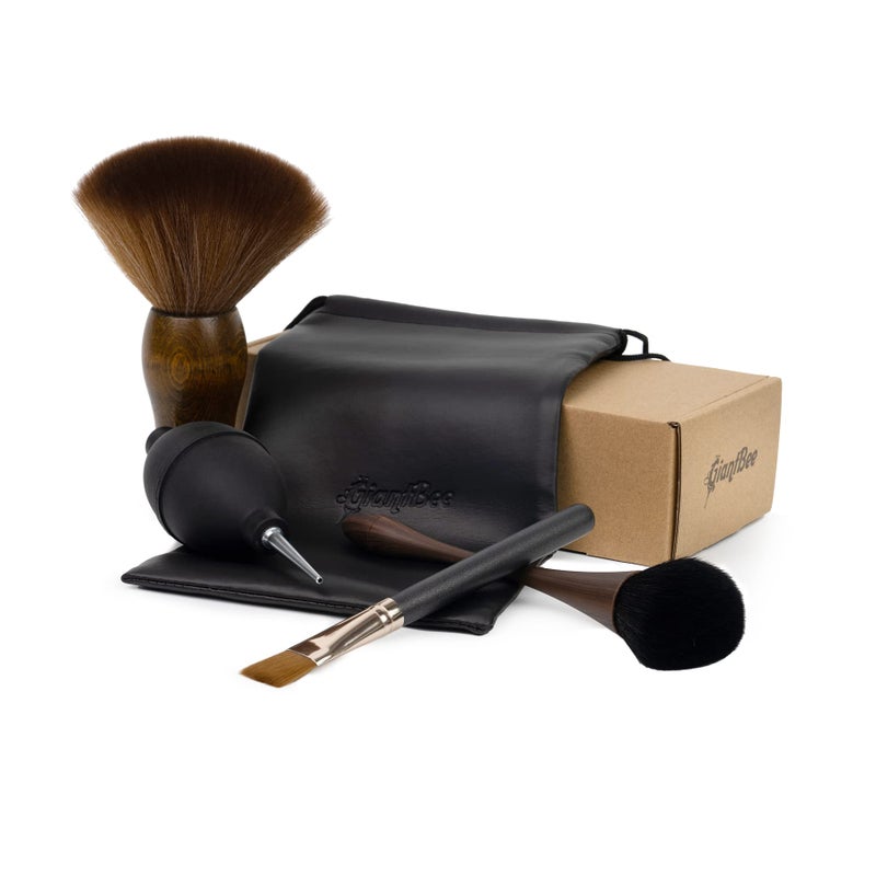GiantBee Statue Cleaning Kit Professional Model Cleaning Brush Kit Soft Cleaning Kit Model Dusting Brush for Statues Cleaning Kit for Figures Collectible Figurine Cleaning Kit
