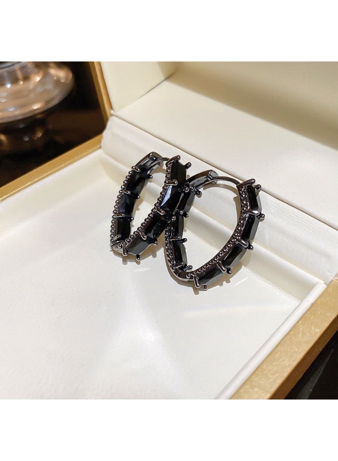 KUYING New Style Light Luxury Fashion Earrings