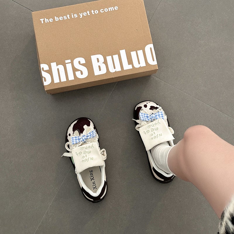 Women's Low Top Sneaker German Trainer Style - Image 1