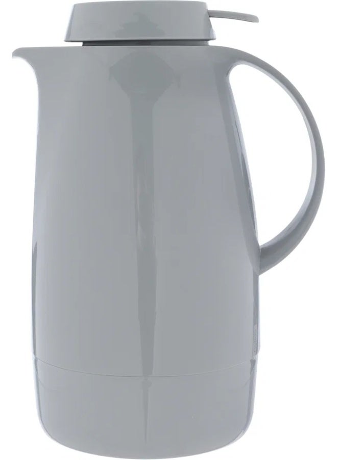 helios thermos, 1.3 liters, thermal glass inner shell, plastic outer shell - light gray - Image 3