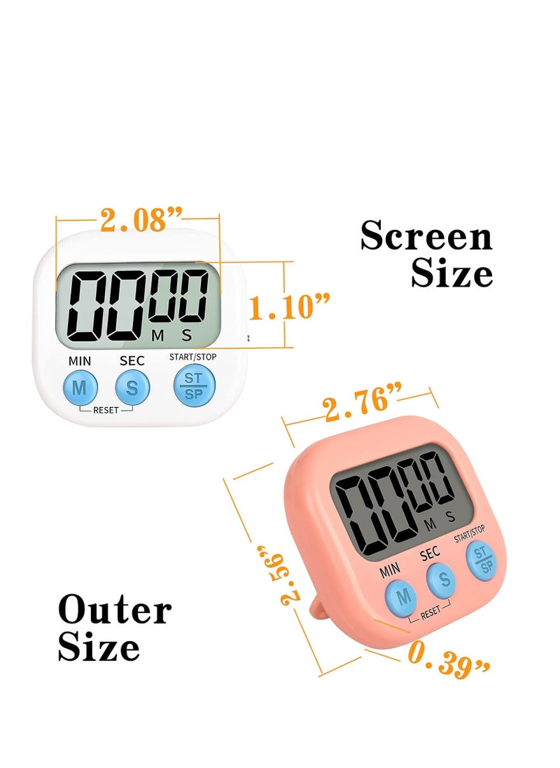 ARCOON - ARCOON Digital Kitchen Timer – Large Screen, Loud Alarm, Strong Magnetic Backing, Multi-Function Timer for Cooking, Classroom, Sports & Workouts - Image 1