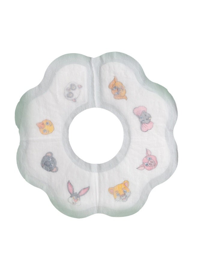 NIBEMINENT Pababe Disposable Bibs - Baby-Safe Drool Bibs - Image 3