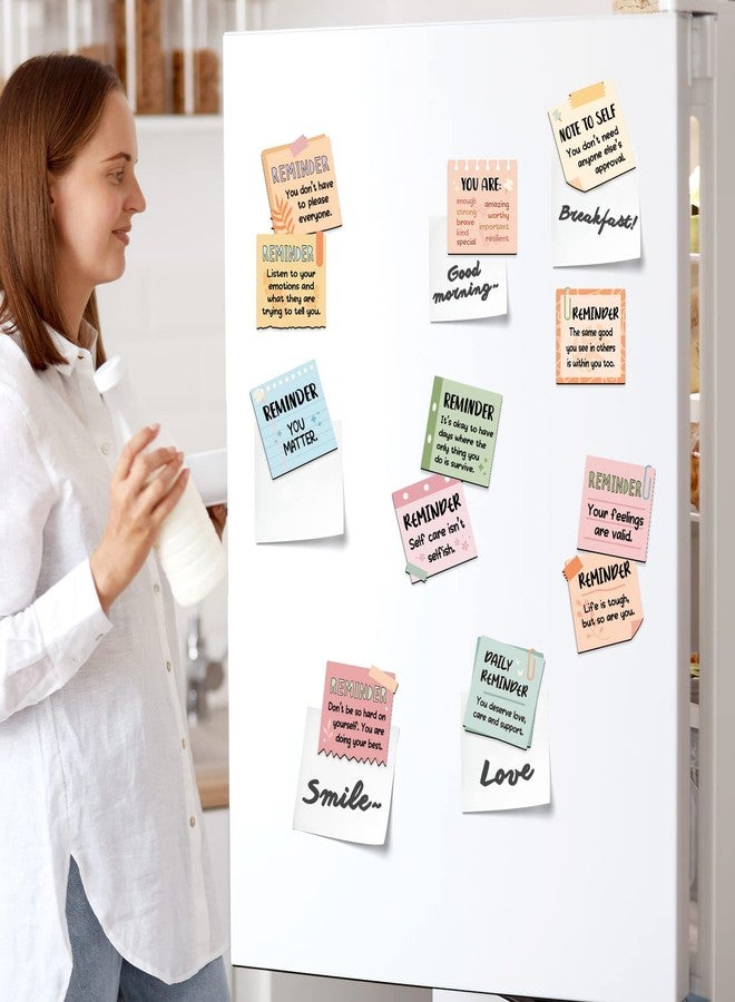 Huray Rayho Inspirational Magnets Fridge Magnets Daily Reminder Affirmations Fridge Magnets Decal Positive Affirmations Encouragement Gift Home Kitchen Therapy Office Decor Whiteboard Stickers - Image 5