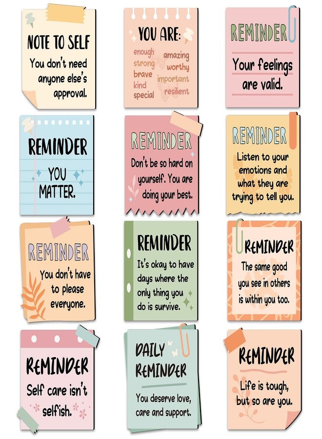 Huray Rayho Inspirational Magnets Fridge Magnets Daily Reminder Affirmations Fridge Magnets Decal Positive Affirmations Encouragement Gift Home Kitchen Therapy Office Decor Whiteboard Stickers - Image 1