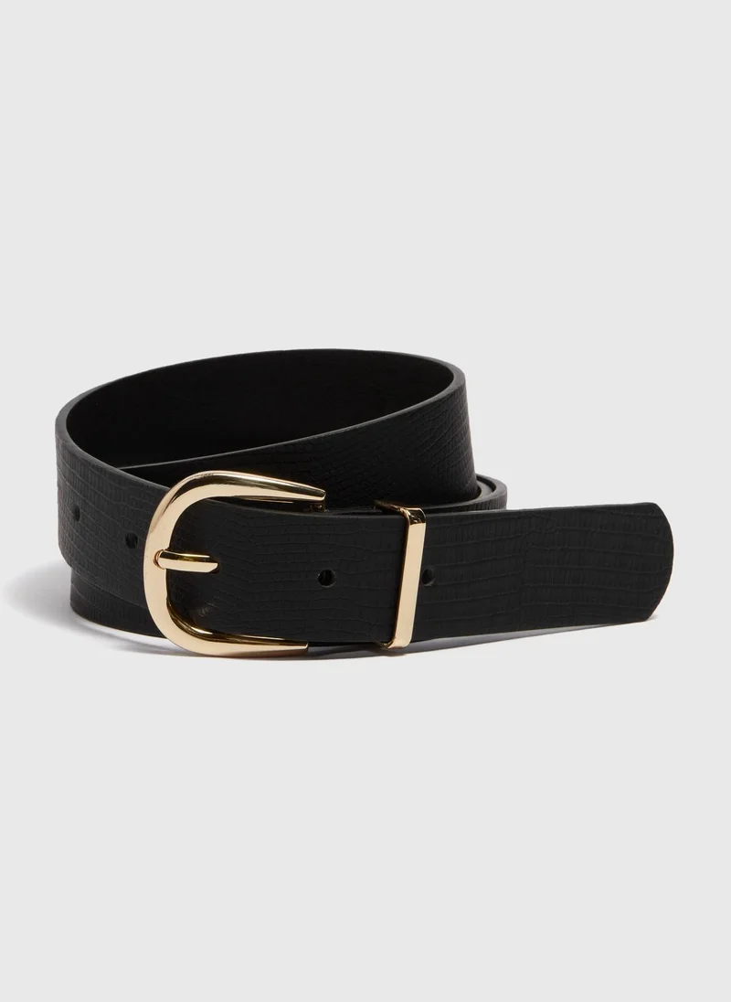 Matalan Black Jeans Belt