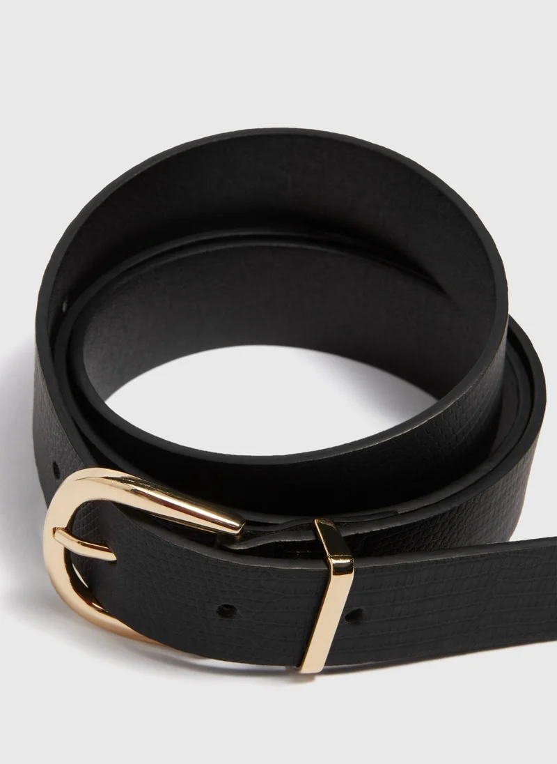 Matalan Black Jeans Belt