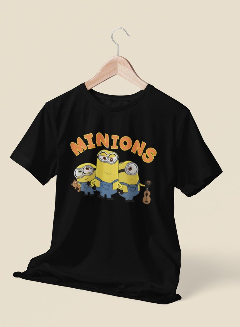 ZOOM Minions Banana Time T-Shirt for Toddlers and Kids 