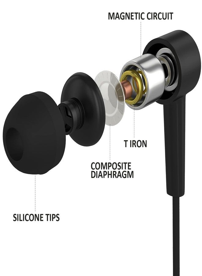 Maeline Bulk 100 Pack Earbuds, Noise Isolating in-Ear Headphones for Classroom, Library, Airplane Travel, 3.5mm Wired Kids Earbuds Earphones for Phones, Computer and Laptops - Black - Image 3