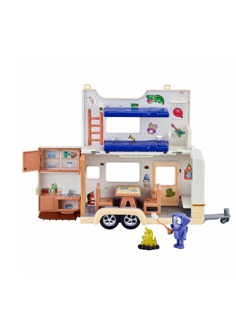 BLUEY Bluey Caravan Adventures Playset  - Image 2