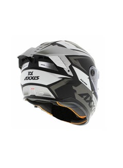 AXXIS Hawk Sv Evo Full Face Helmet Ixil Matt Titanium  - Image 3