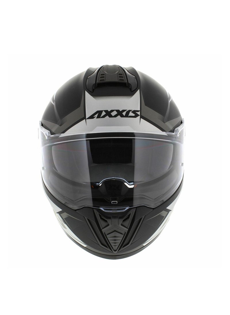 AXXIS - Hawk Sv Evo Full Face Helmet Ixil Matt Titanium - Image 1