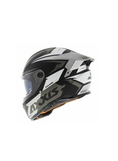 AXXIS Hawk Sv Evo Full Face Helmet Ixil Matt Titanium  - Image 1